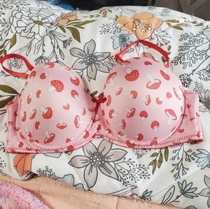 Mushroom print bra size 36 D